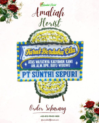 Papan Bunga Duka di Parakansalak