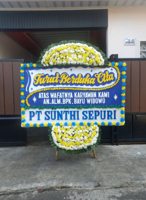 Papan Bunga Duka di Parakansalak